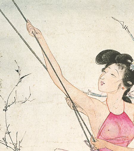 珙县-胡也佛的仕女画和最知名的金瓶梅秘戏图